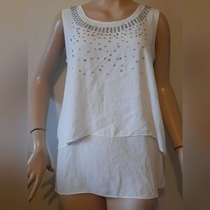 Sunny Leigh Sleeveless Top Women's Size Small New With Tags